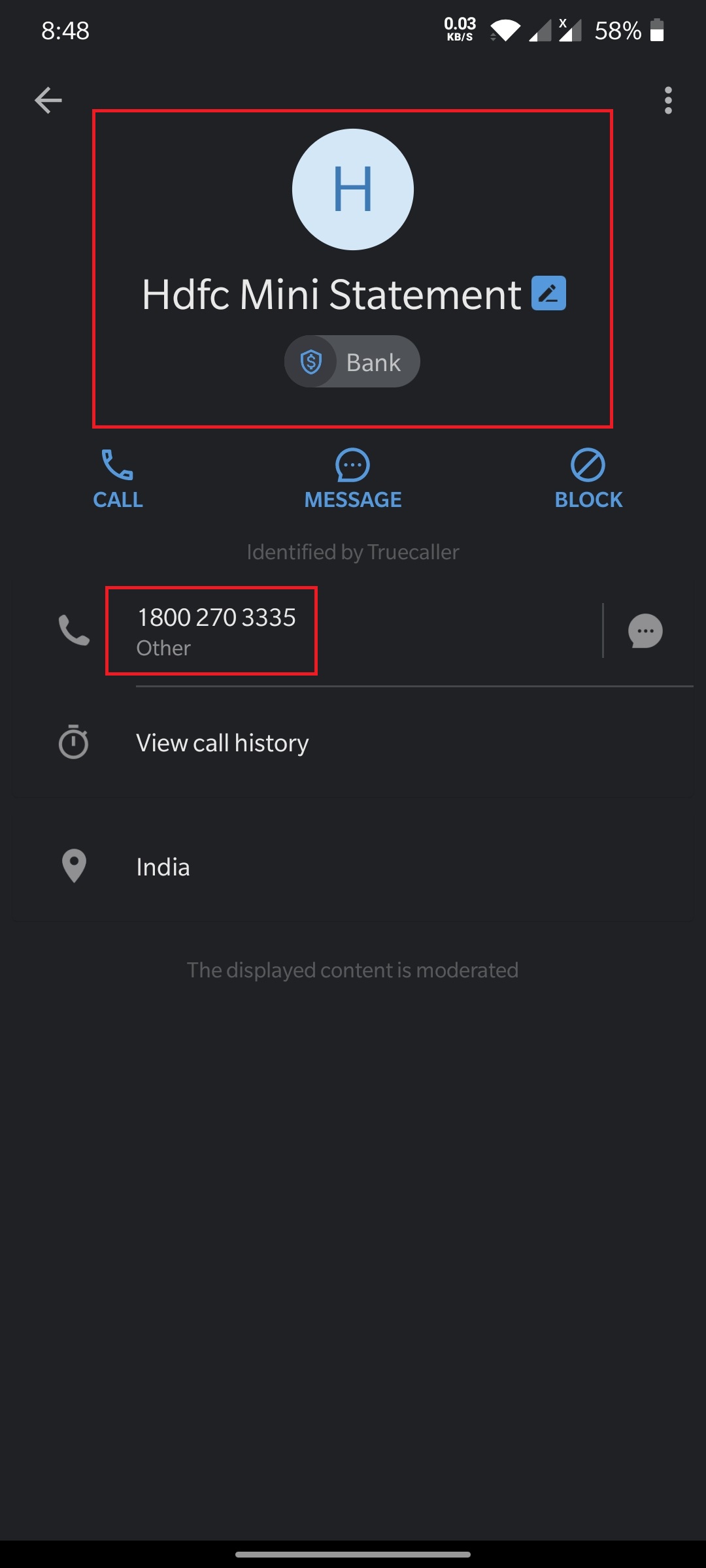 bpo projects provider india phone number truecaller spam 4