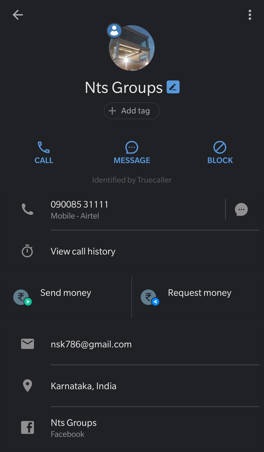 NTS Groups Karnataka truecaller mansoor