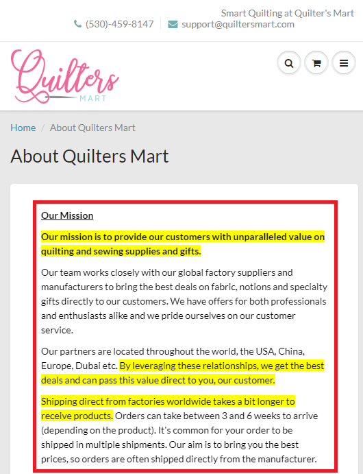 fabricslife scam aboutus quiltersmart
