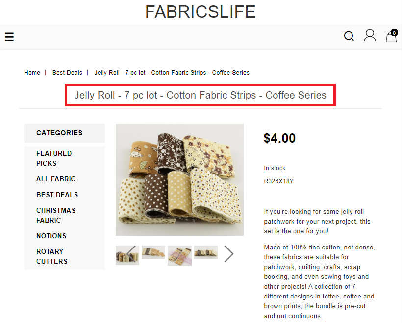 fabricslife scam fake product 2