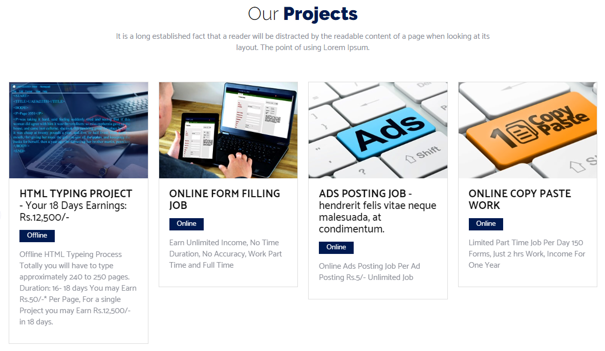 bpo projects provider india type of jobs 1