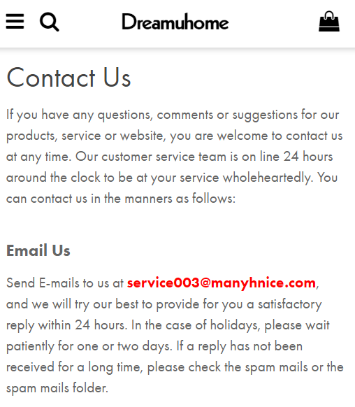 dreamuhome manyhnice scam contact service003