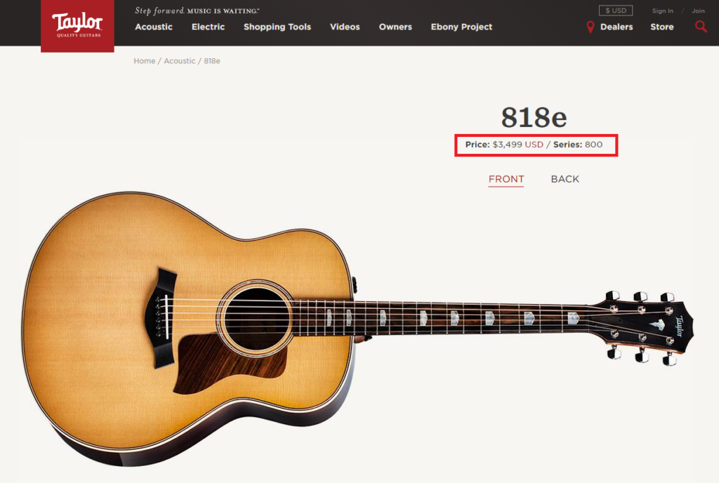deathones guitar shop scam taylor guitar real price