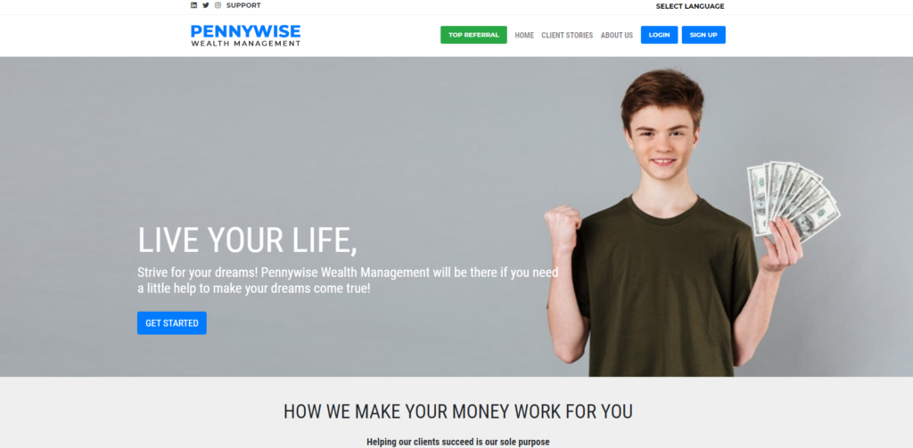 pennywise wealth management scam