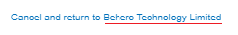 behero technology limited paypal scam