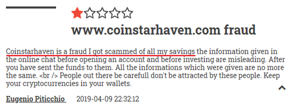 coinstarhaven review 2