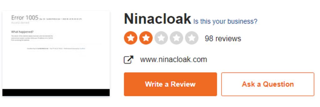 ninacloak low rating