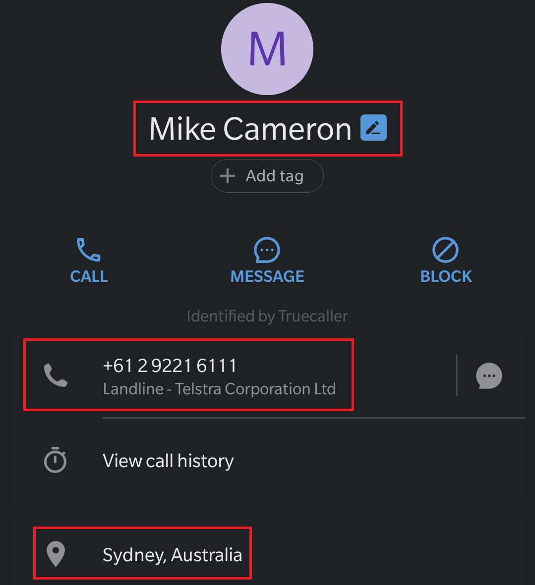 miningcompany scam fake phone number