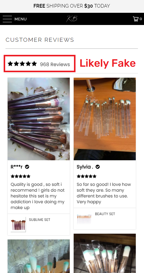 kayceebeauty first-party reviews
