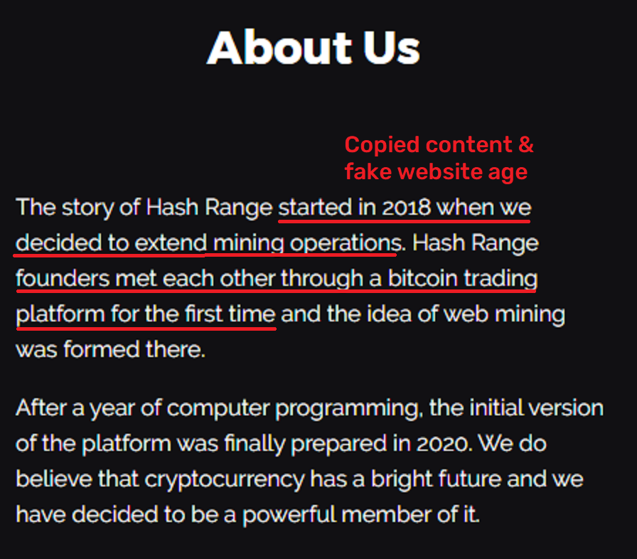 hash range scam copied content 2