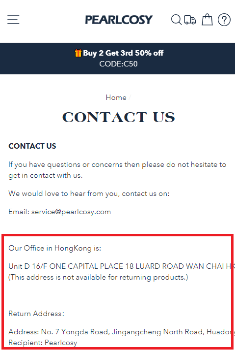 pearlcosy hongkong scam 
