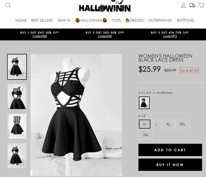 hallowinin scam dress 2