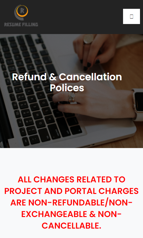 fake refund policy