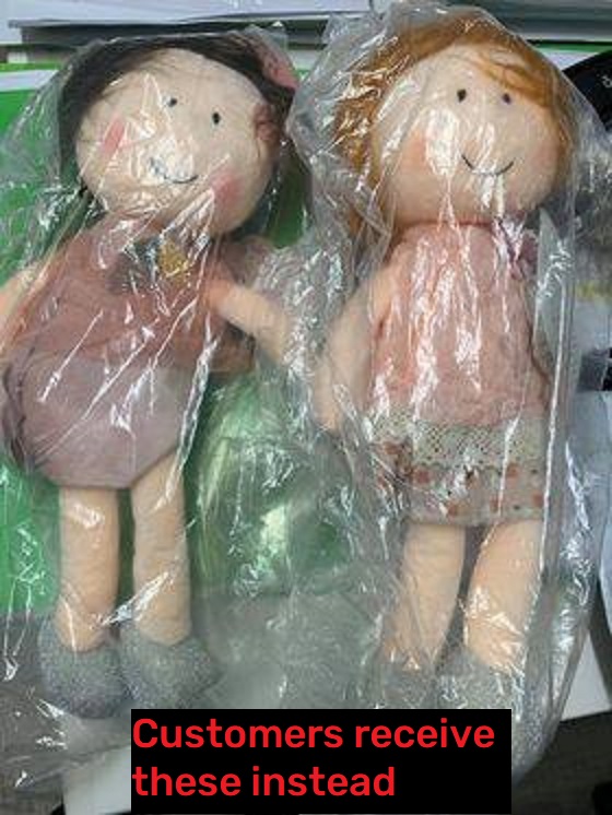 waldorf dolls scam fake doll 1