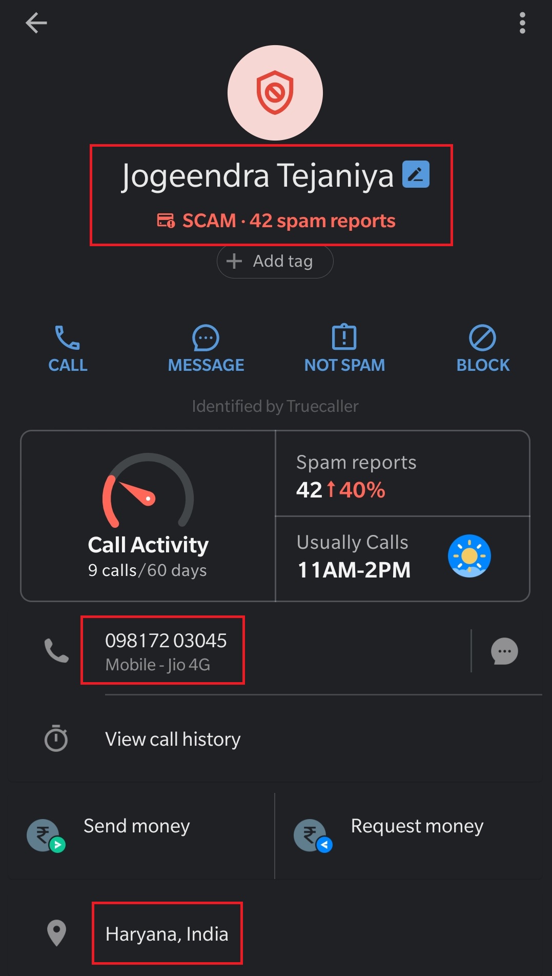 theseasonoffers scam fake phone number