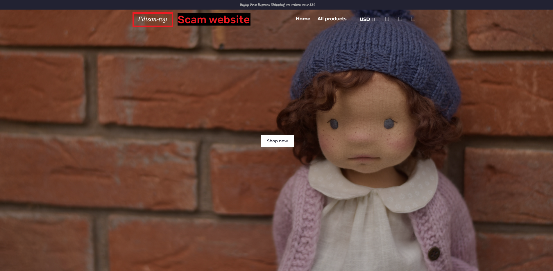 waldorf dolls scam copycat websitescam