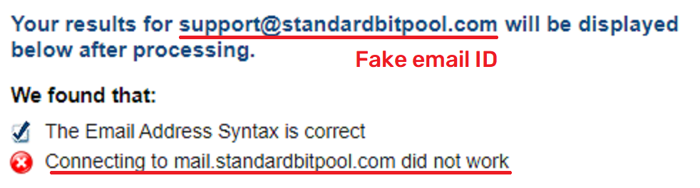 standardbitpool fake email ID