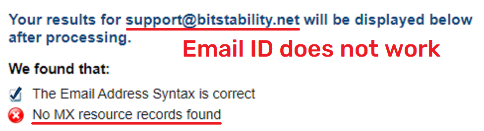 fake email ID
