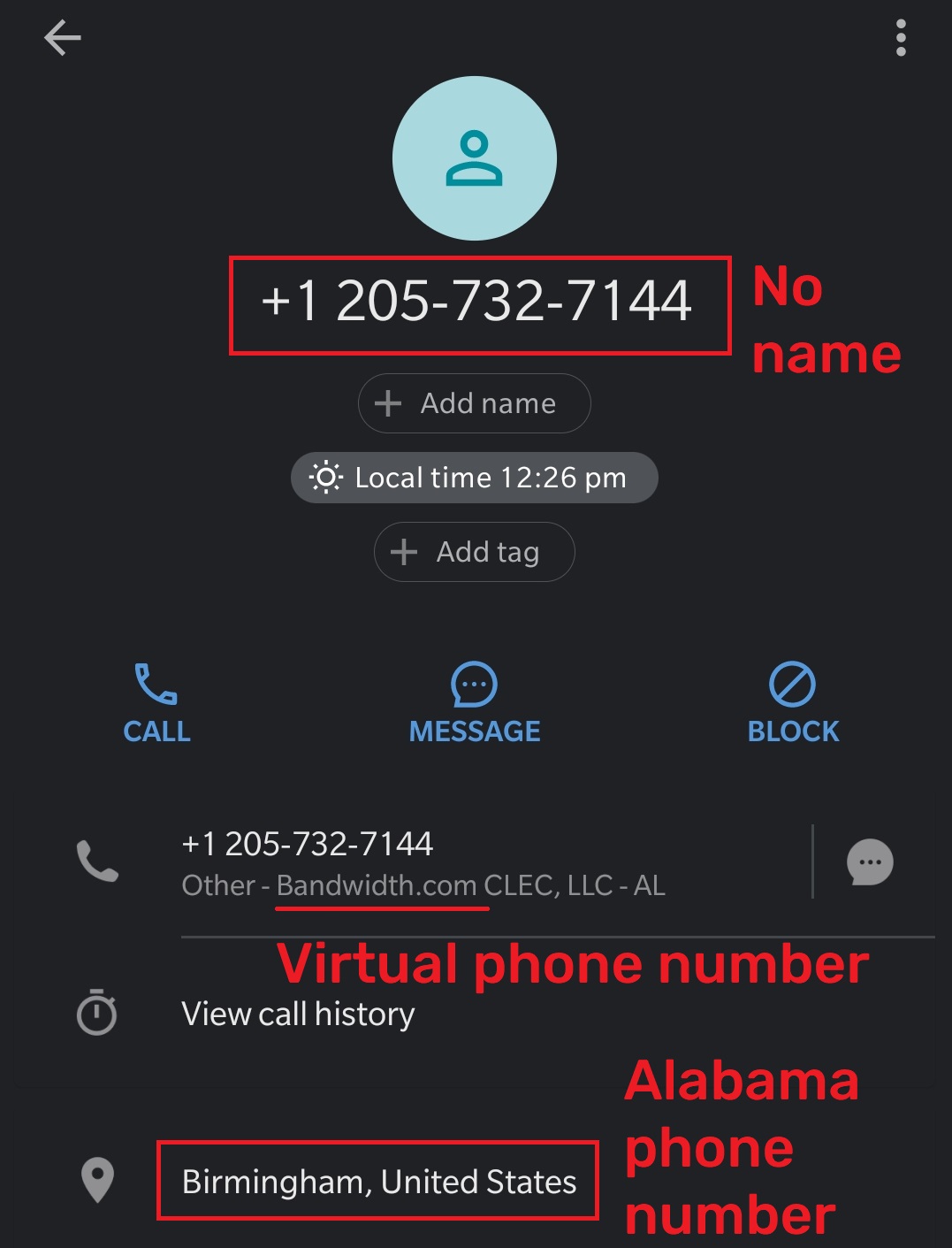 standardbitpool fake phone number