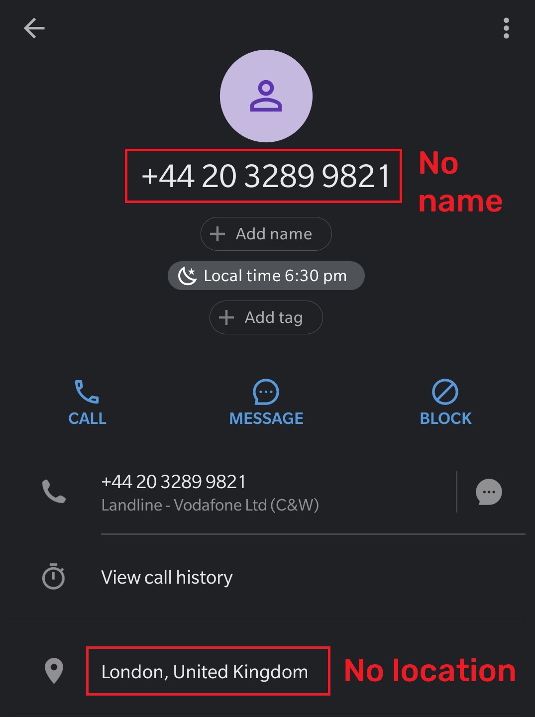 tutonce scam fake phone number