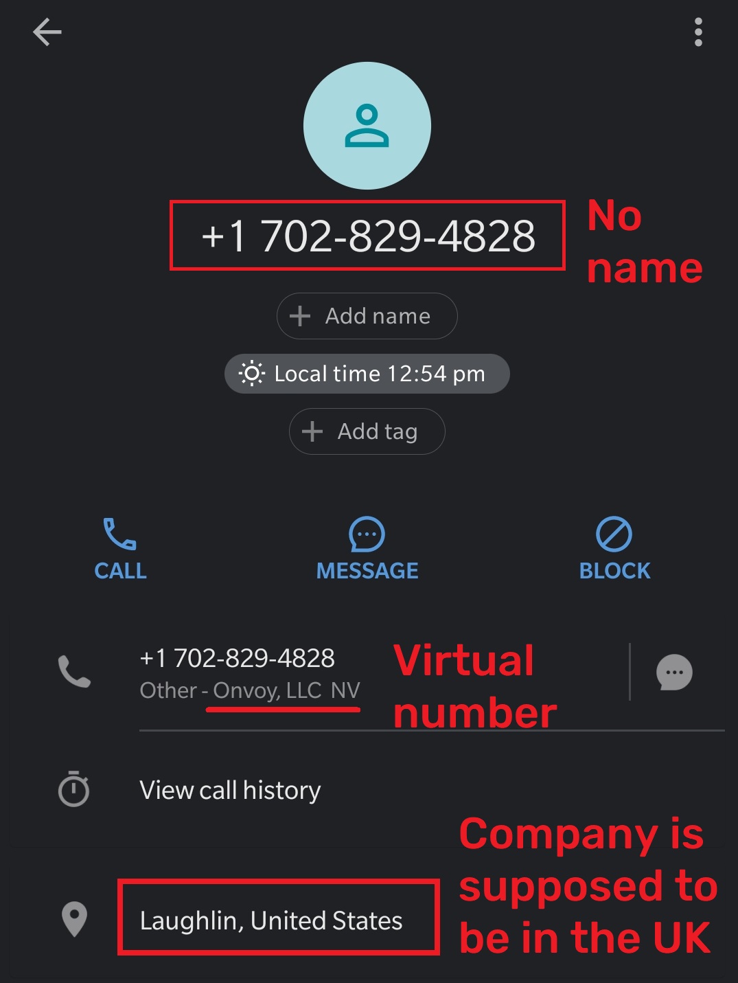 ExpertCryptonMarket scam fake phone number