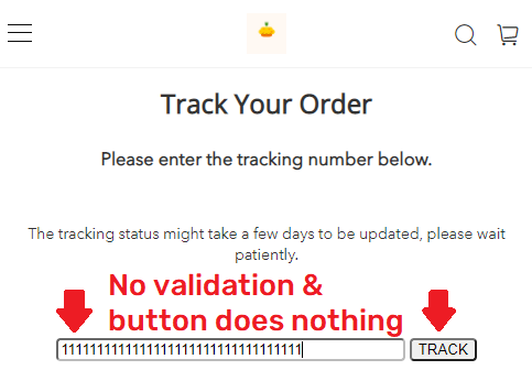 tutonce scam fake track order