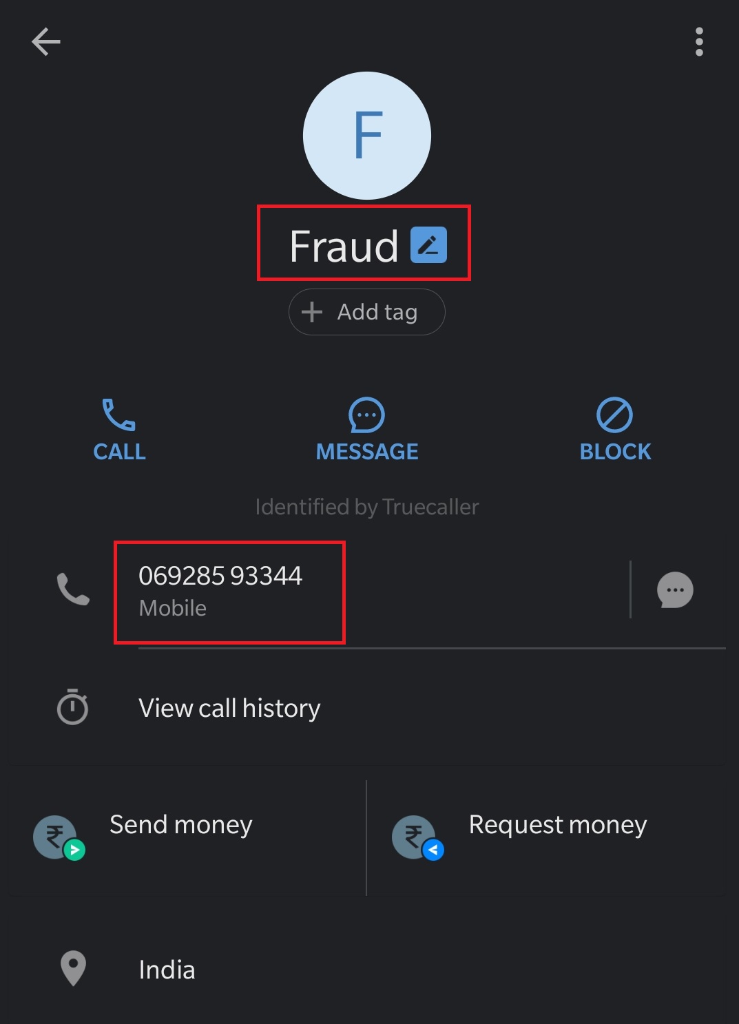 shopbia scam fake phone number 2