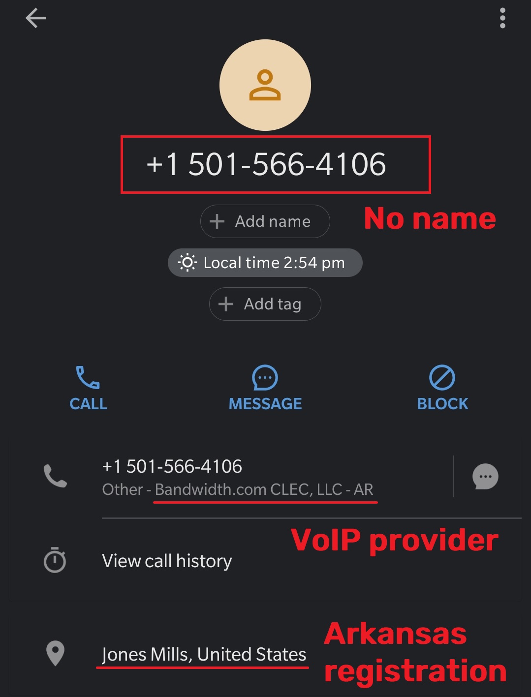 Ecomsecuretech scam fake phone number