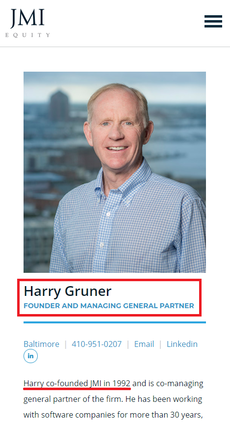 harry gruner real profile
