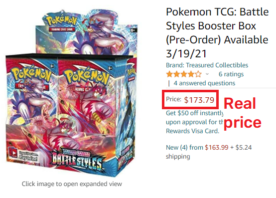 pokemon tcg booster box real price