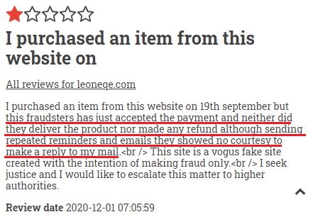 leoneqe scam review 1