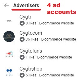 Gygtr scam facebook ad accounts
