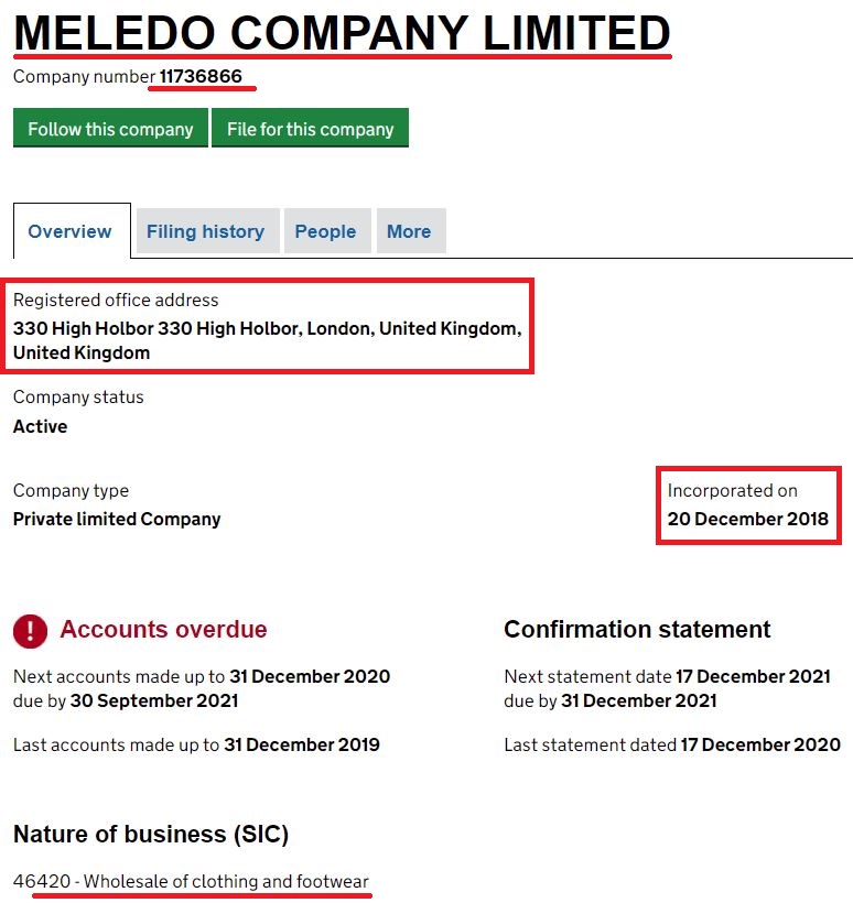 cowboyex meledo company scam company registration 1