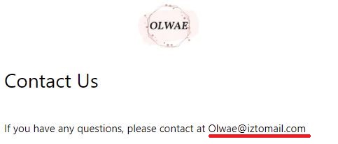 Olwae scam email address