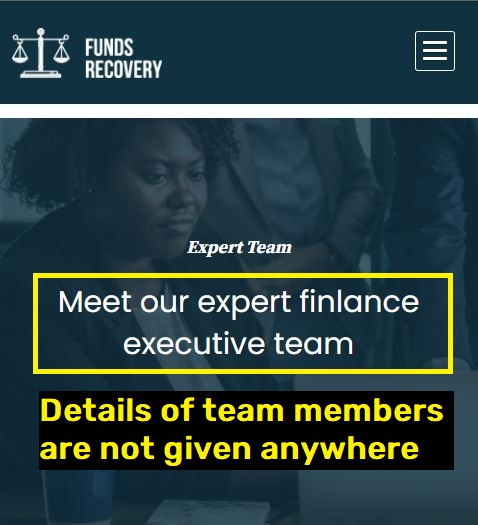 Expertfundsrecovery scam meet our team