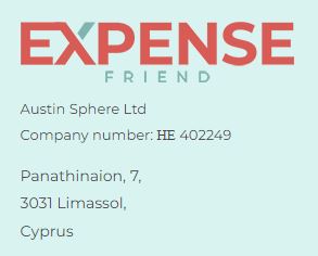 expensefriend Austin Sphere Ltd Clubhouse Solution Kft scam contact details