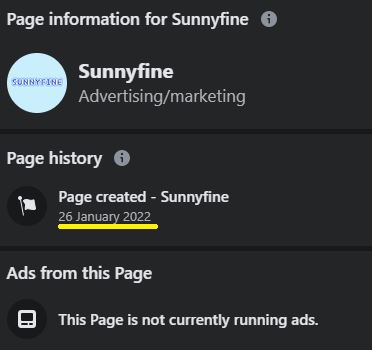 sunnyfine scam facebook 4