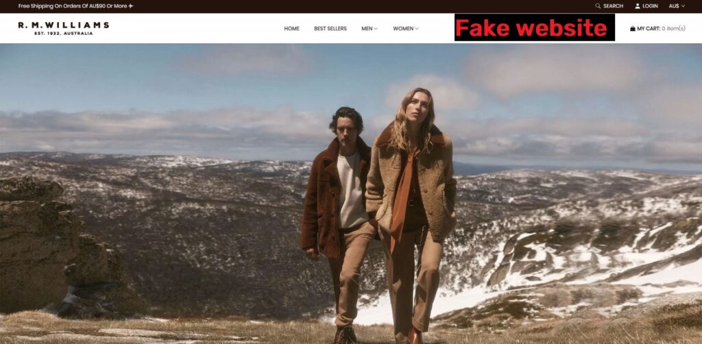 rmbestdeals scam fake home page