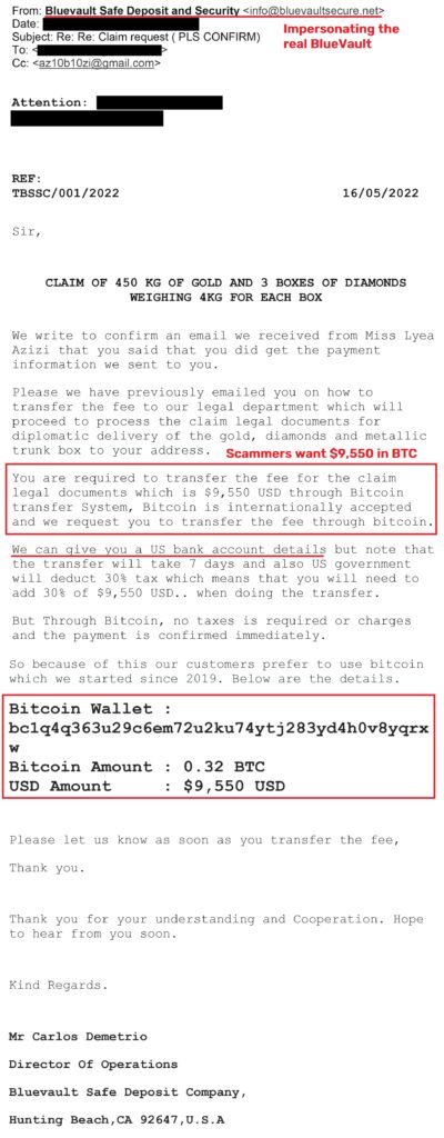 Bluevaultsecure.net scam email 6