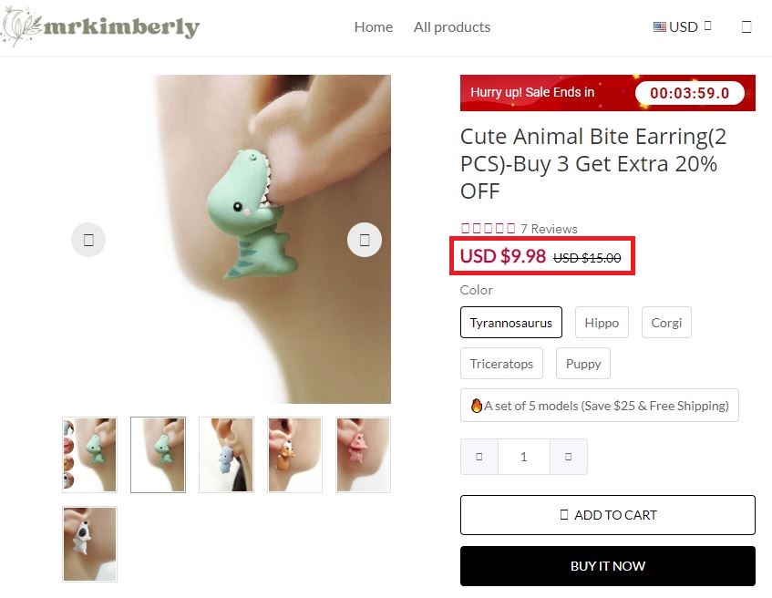 mrkimberly scam earrings fake price