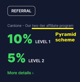 Cardone scam referral 1
