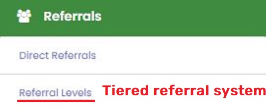 tiered referral system