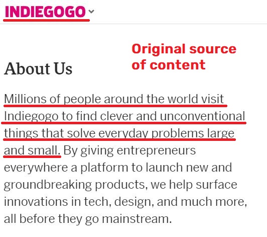 indiegogo about us our story