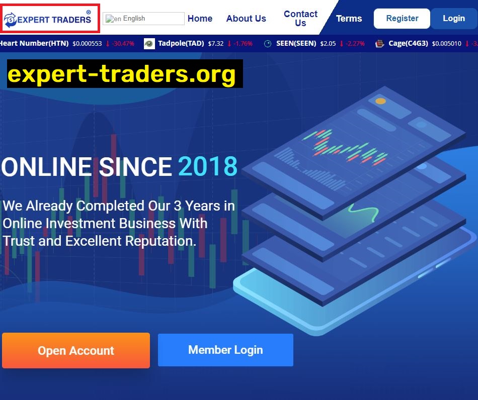 expert-traders expert traders scam clone