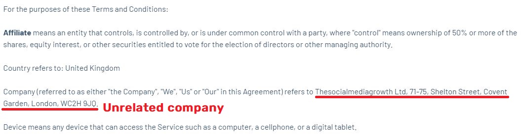 influentialpanel scam fake company name
