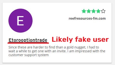 fake scamadviser reviews