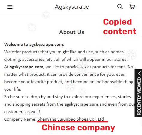 agskyscrape landbase scam copied content