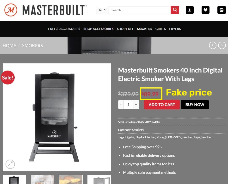 usmasterbuit scam smoker fake price