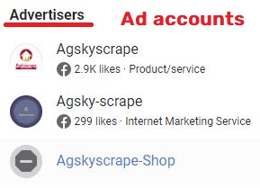 agskyscrape landbase scam facebook ad accounts