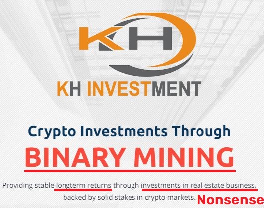 khinvestment scam binary mining